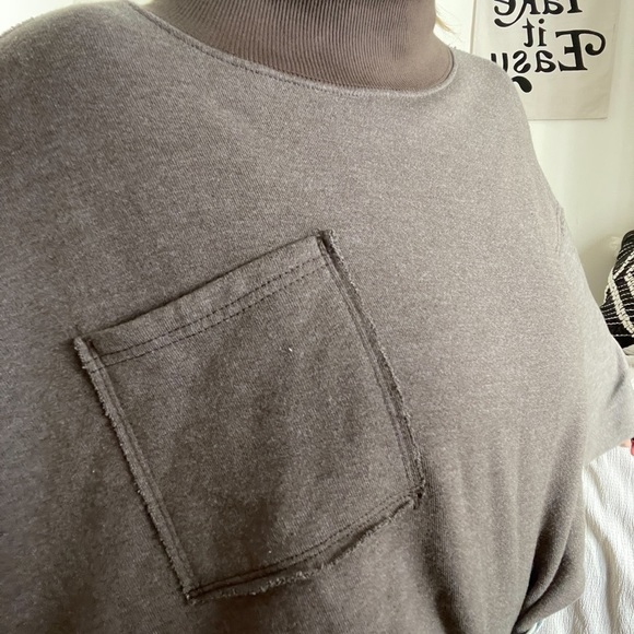 NWT Free People Rae Pullover / Wild Truffle - Picture 2 of 13